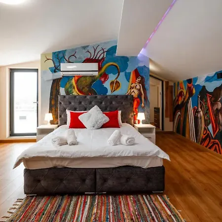 Artistic Loft With Amazing View, Mrenicov Apartment Plovdiv Exterior photo